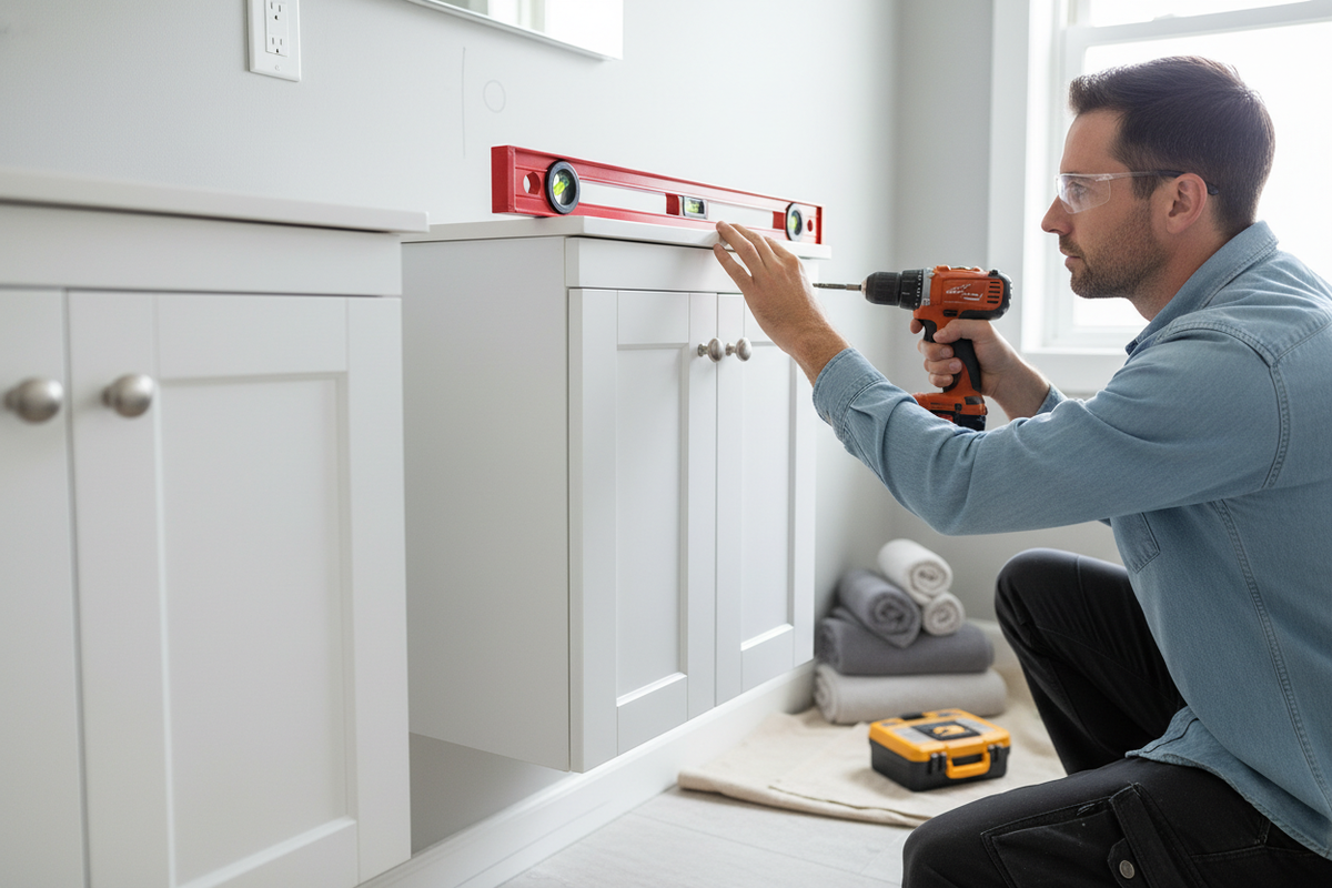 DIY Bathroom Vanity Installation: Step-by-Step Guide for Beginners