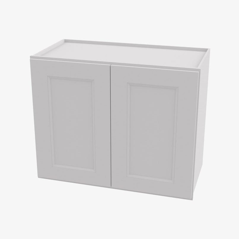 TW-W3342B Double Door 33 Inch Wall Cabinet | Uptown White - image 2
