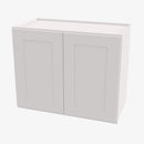 AW-W2442B Double Door 24 Inch Wall Cabinet | Ice White Shaker - image 2