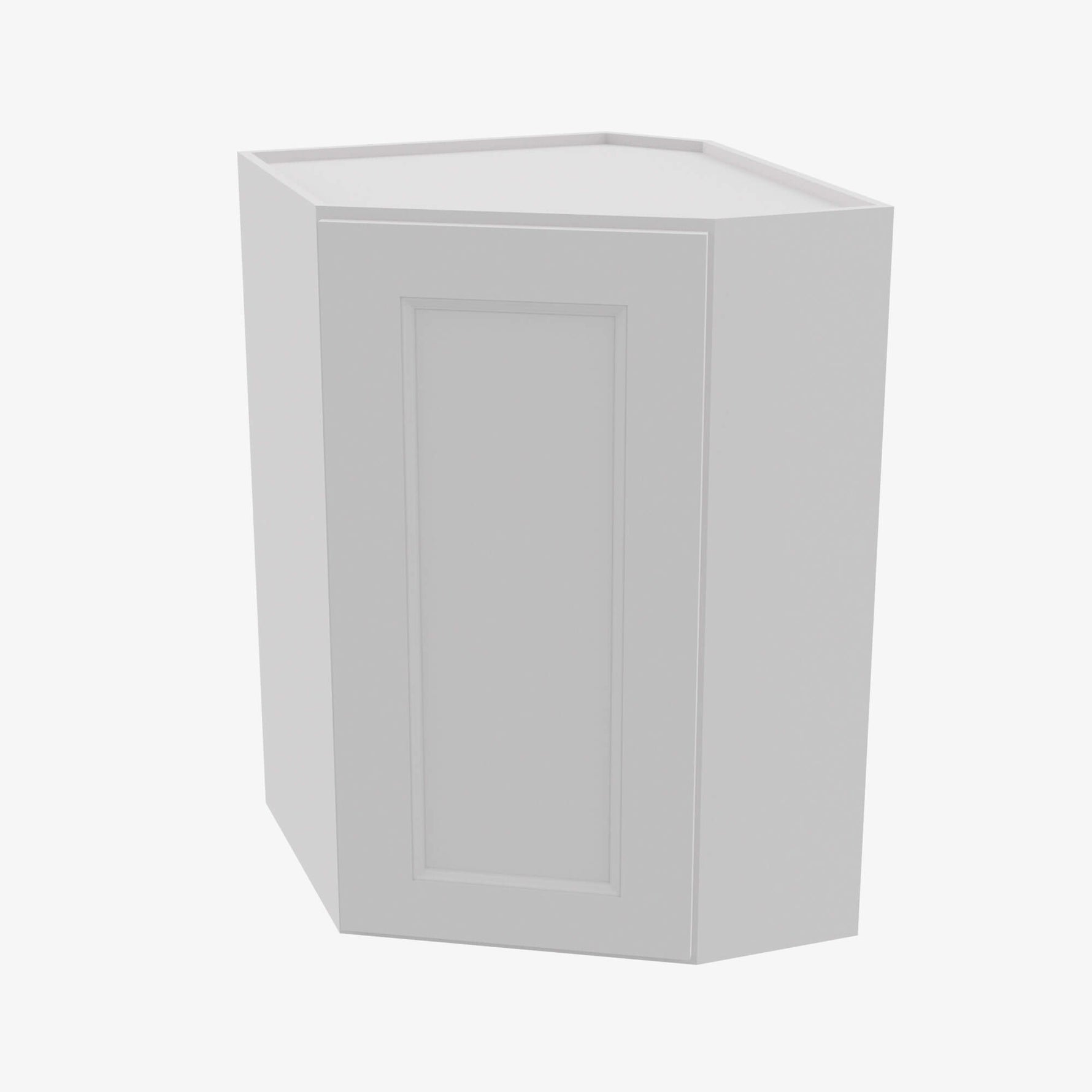 TW-WDC2436 Single Door Cabinets 24 Inch Wall Diagonal Corner Cabinet | Uptown White - image 2
