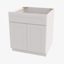 AW-SB27B Double Door 27 Inch Sink Base Cabinet | Ice White Shaker - image 2