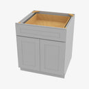 AB-B30B Double Door 30 Inch Base Cabinet | Lait Gray Shaker - image 2