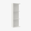 AZ-WES530 Wall End Shelf with Open Shelves | TSG Forevermark Champagne Maple Shaker - image 1