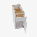TW-B21 Single Door Cabinets 21 Inch Base Cabinet | Uptown White - image 4