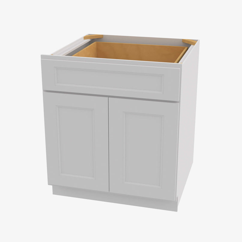 TW-B24B Double Door 24 Inch Base Cabinet | Uptown White - image 2