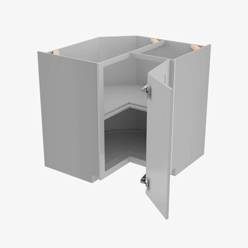 AB-LS3309 Single Door Cabinets 33 Inch Lazy Susan Cabinets Base Cabinet | Lait Grey Shaker - image 4