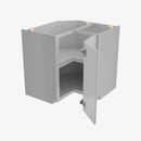 AB-LS3612 Single Door Cabinets 36 Inch Lazy Susan Cabinets Base Cabinet | Lait Grey Shaker - image 4