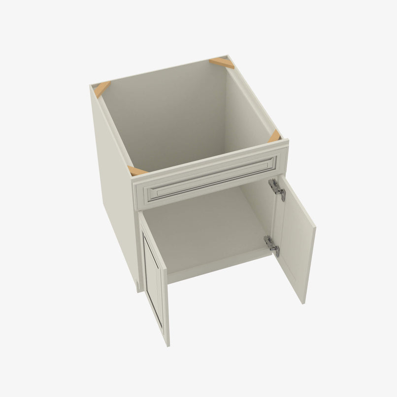 TW-B33B Double Door 33 Inch Base Cabinet | Uptown White - image 4