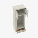 SL-OM3384B Double Door 33 Inch Tall Double Oven / Oven Microwave Cabinet | Signature Pearl - image 4