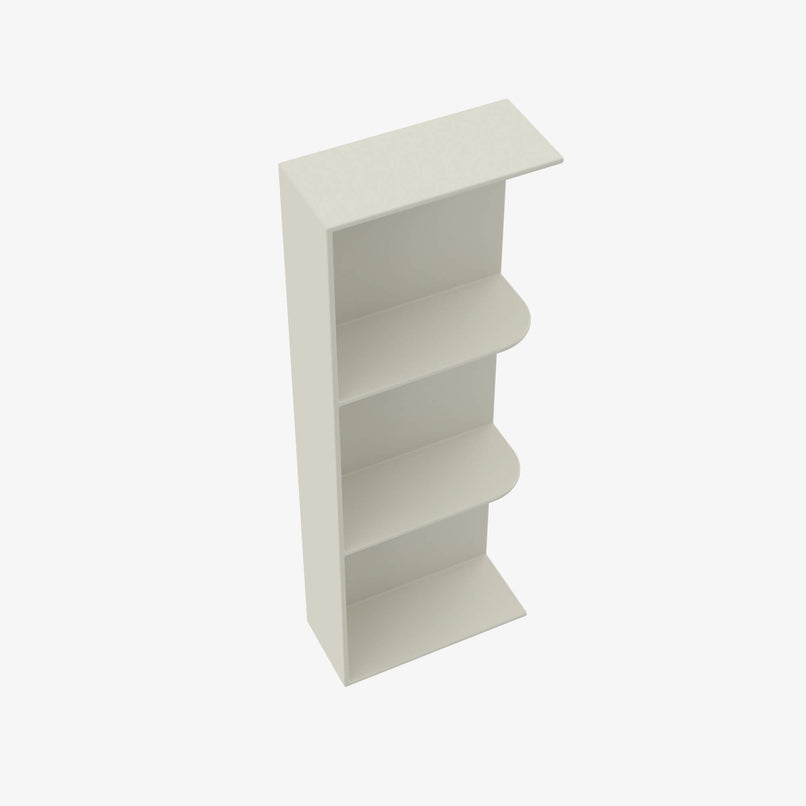 SL-WES536 Wall End Shelf with Open Shelves | TSG Forevermark Signature Pearl - image 4