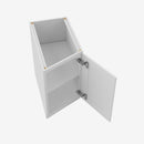 TW-BTC12L Single Door Cabinets 12 Inch Base Base Transitional Cabinet Left | Uptown White - image 4