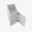 TW-BTC12R Single Door Cabinets 12 Inch Base Base Transitional Cabinet Right | Uptown White - image 3