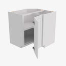 GW-LS3612 Single Door Cabinets 36 Inch Lazy Susan Cabinets Base Cabinet | Gramercy White - image 4