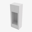 GW-OM3390B Double Door 33 Inch Tall Double Oven / Oven Microwave Cabinet | Gramercy White - image 2