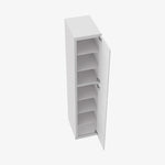 GW-WP1596 Double Door 15 Inch Tall Wall Pantry Cabinet | Gramercy White - image 4