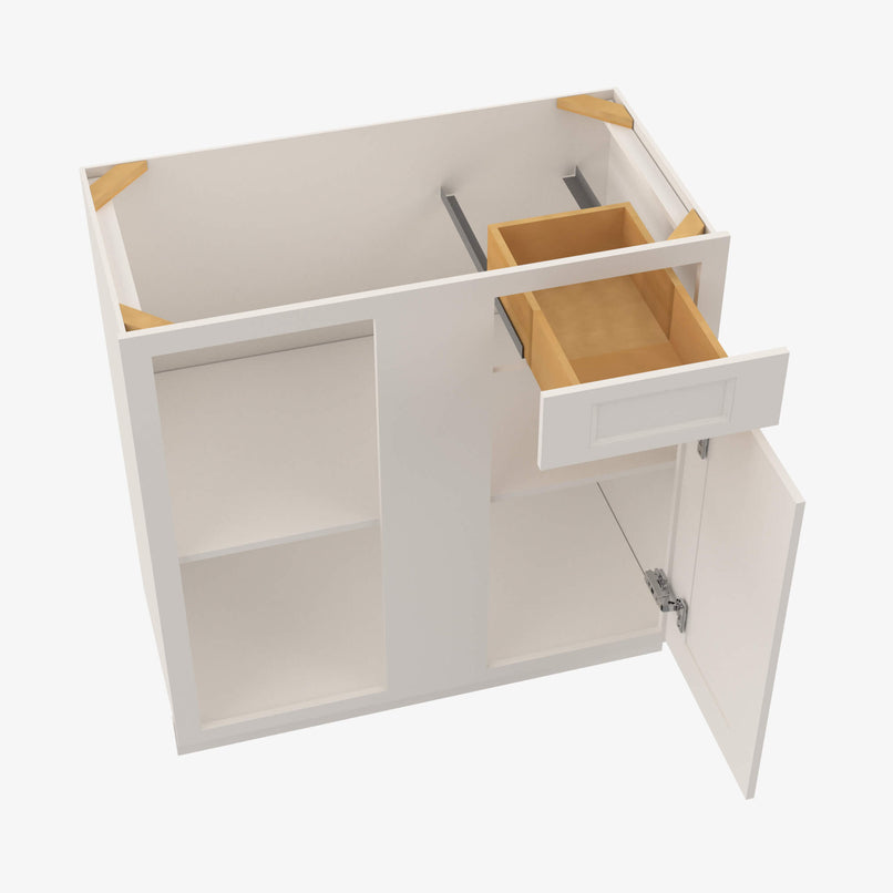 TQ-BBLC39/42-36W Double Door 36 Inch Base Blind Corner Cabinets Cabinet | Townplace Crema - image 4