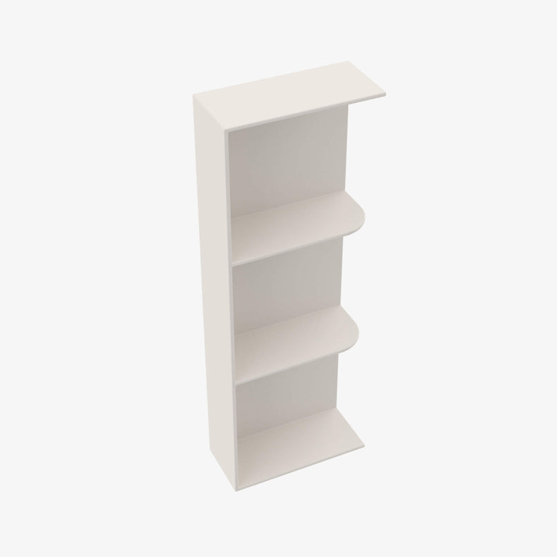 TQ-WES542 Wall End Shelf with Open Shelves | TSG Forevermark Townplace Crema - image 4