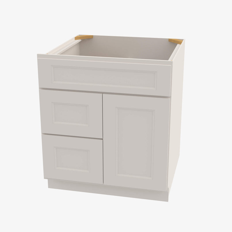 TQ-S3621BDL-34-1/2 Double Door 36 Inch Sink Base Combo Vanity with Left Drawer | Townplace Crema - image 2