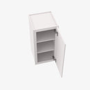 AW-W1836 Single Door Cabinets 18 Inch Wall Cabinet | Ice White Shaker - image 3