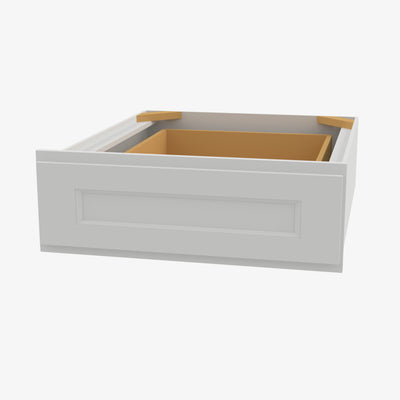 TW-SVDU3021-7 30 Inch Bathroom Cabinet Desk Drawer | Uptown White - image 1