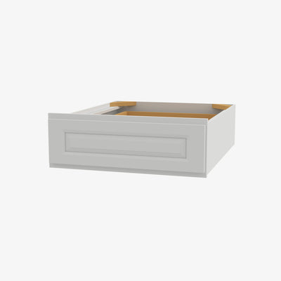 GW-SVDU3021-7 30 Inch Bathroom Cabinet Desk Drawer | Gramercy White - image 1