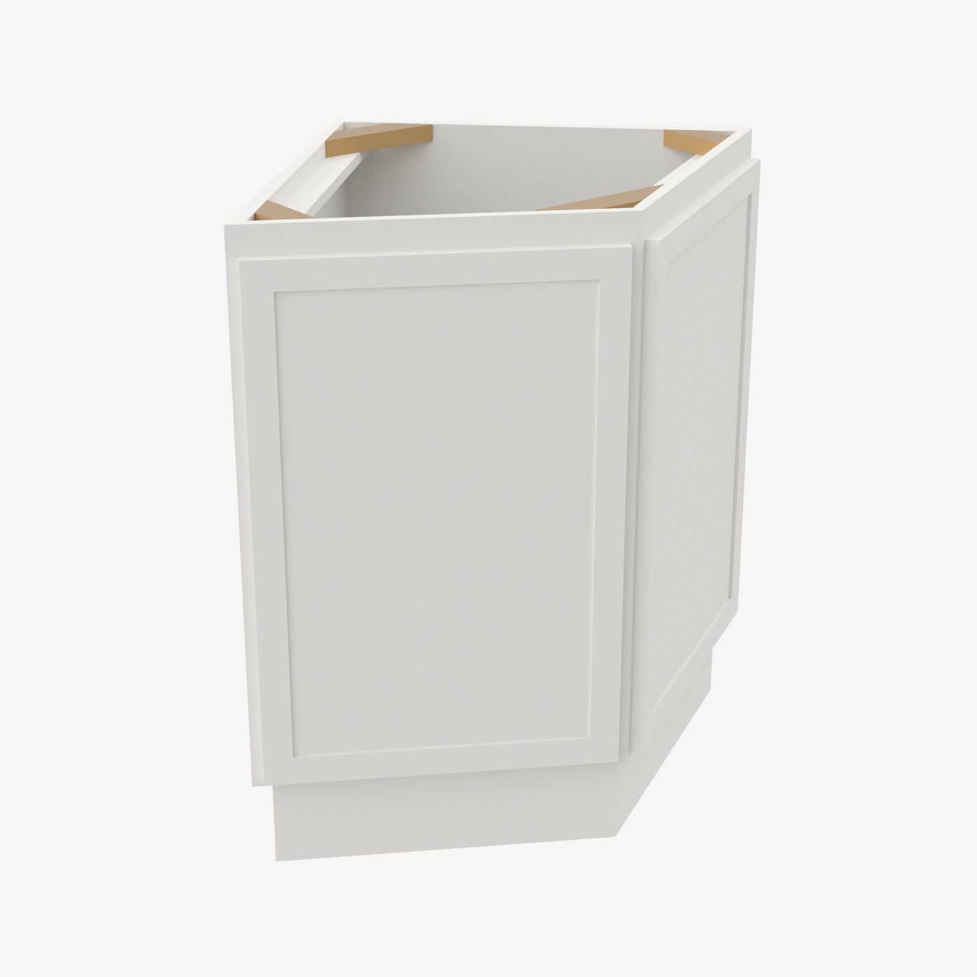 AZ-AB24 24 Inch Base Angle Base Cabinets Cabinet | Forevermark Champagne Maple Shaker