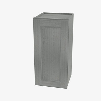 TG-W1830 Single Door Cabinets 18 Inch Wall Cabinet | Midtown Grey - image 1