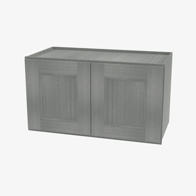 TG-W361524B Double Door 36 Inch Wall Refrigerator Cabinet | Midtown Grey - image 1