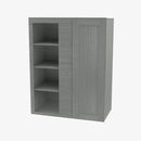 TG-WBLC30/33-3030 Single Door Cabinets 30 Inch Wall Blind Corner Cabinet | Midtown Grey - image 1