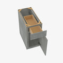 TG-B21 Single Door Cabinets 21 Inch Base Cabinet | Midtown Grey - image 1