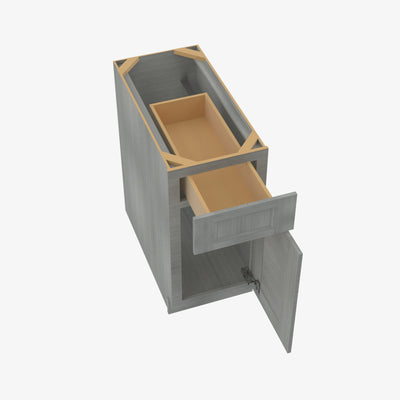 TG-B18 Single Door Cabinets 18 Inch Base Cabinet | Midtown Grey - image 1