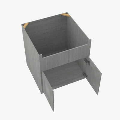 TG-FSB33B 33 Inch Farmhouse Sink Base Cabinet | Midtown Grey - image 1