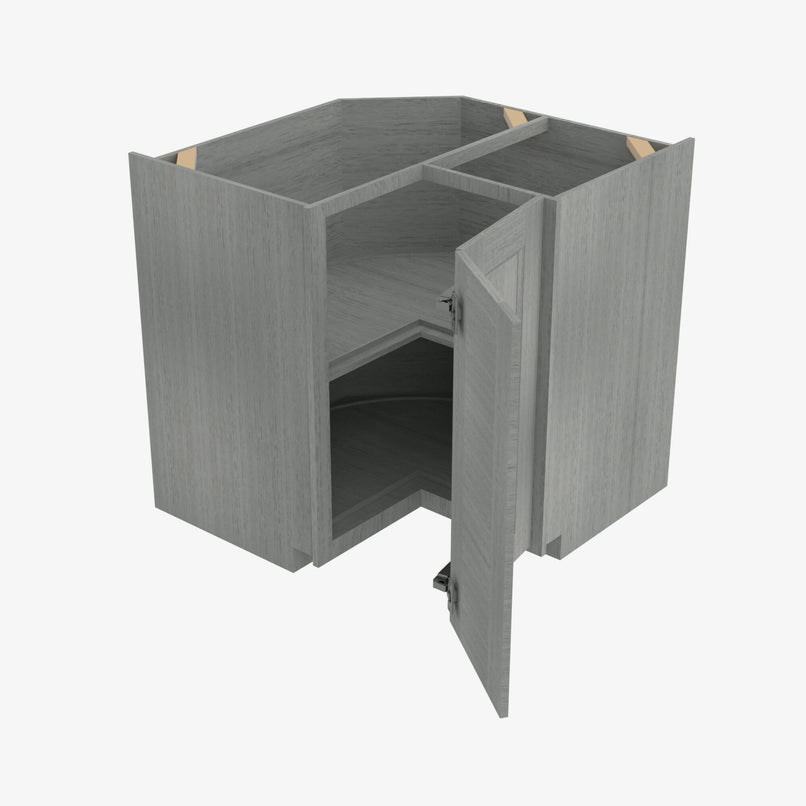 TG-LS3612 Single Door Cabinets 36 Inch Lazy Susan Cabinets Base Cabinet | Midtown Grey - image 1