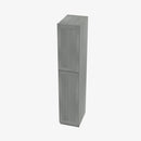 TG-WP1896 Double Door 18 Inch Tall Wall Pantry Cabinet | Midtown Grey - image 1