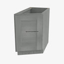 TG-BTC12L Single Door Cabinets 12 Inch Base Base Transitional Cabinet Left | Midtown Grey - image 1