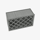 TG-W3018WR 30 Inch Wine Rack Cabinet | Midtown Grey - image 1