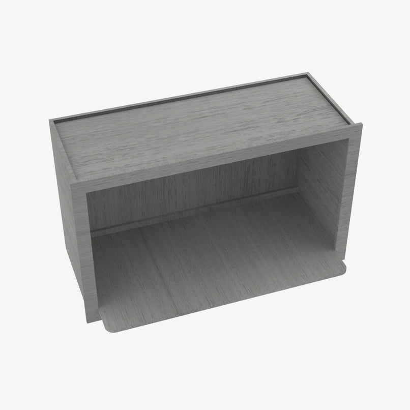 TG-MWO3018PM-12 30 Inch Microwave Oven Wall Cabinet | Midtown Grey - image 1