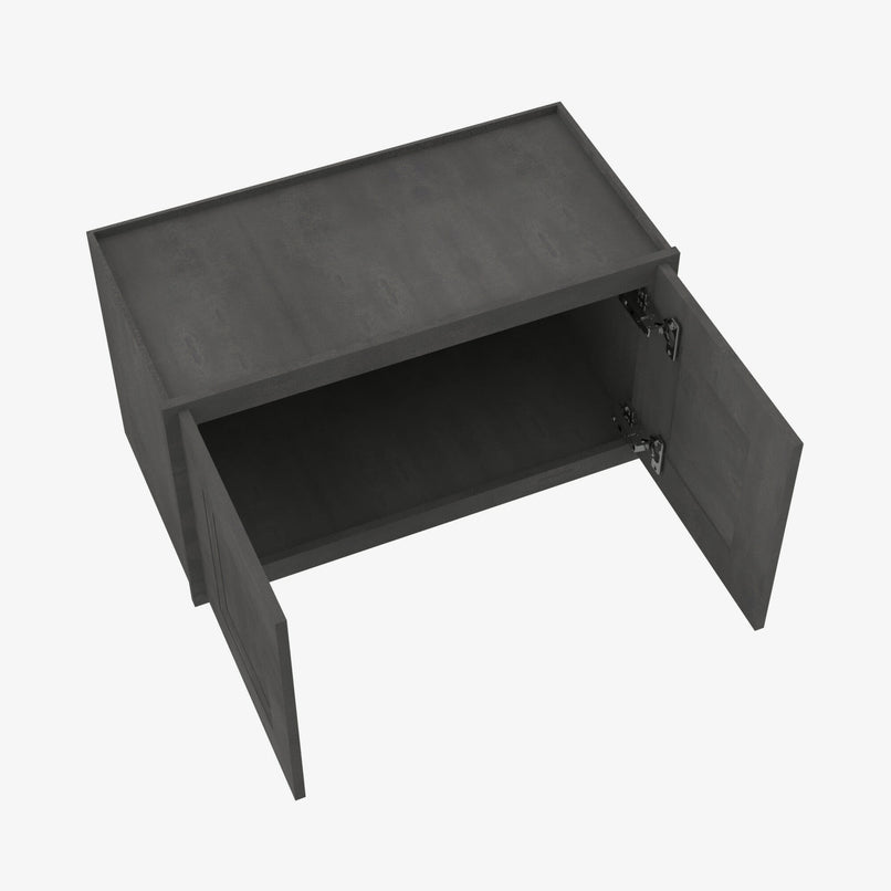 TS-W3024B Double Door 30 Inch Wall Cabinet | Townsquare Grey - image 1