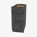 TS-DB24 3 24 Inch 3 Drawer Pack Base Cabinet | Townsquare Grey - image 1