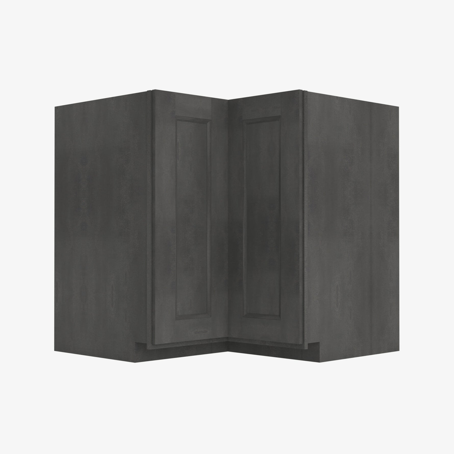 AA-LS3309 Single Door Cabinets 33 Inch Lazy Susan Cabinets Base Cabinet | Blaze Black Shaker - image 1