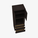 AG-OC3396B 33 Inch Tall Oven Cabinet | Greystone Shaker - image 1