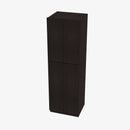 AG-WP2496B Four Door 24 Inch Tall Wall Pantry Cabinet with Butt Doors | Greystone Shaker - image 1