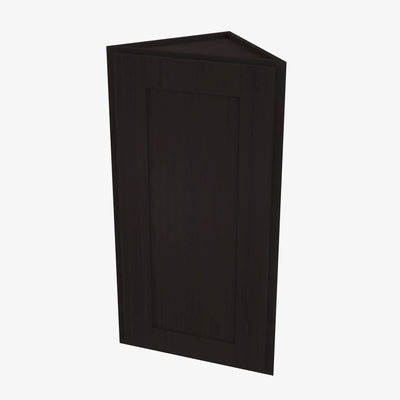 AG-AW30 Single Door Cabinets 30 Inch Wall Angle Corner Cabinet | Greystone Shaker - image 1