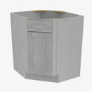 AN-BDCF36 Single Door Cabinets 36 Inch Base Diagonal Corner Sink &#038; Cabinets Cabinet | Nova Light Grey Shaker - image 1