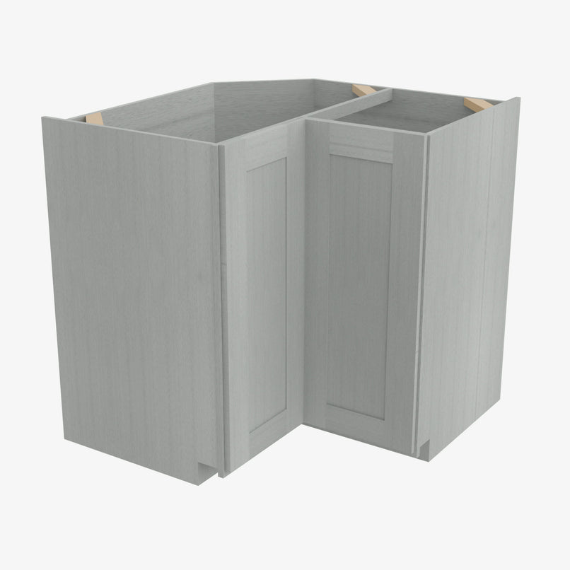 AN-LS3612S EZR3612 Single Door Cabinets 36 Inch Easy EZ Reach Lazy Susan Cabinets Base Corner Cabinet | Nova Light Grey Shaker - image 1