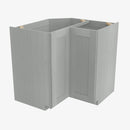 AN-LS3612 Single Door Cabinets 36 Inch Lazy Susan Cabinets Base Cabinet | Nova Light Grey Shaker - image 1