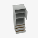 AN-OC3390B 33 Inch Tall Oven Cabinet | Nova Light Grey Shaker - image 1