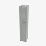 AN-WP1896 Double Door 18 Inch Tall Wall Pantry Cabinet | Nova Light Grey Shaker - image 1