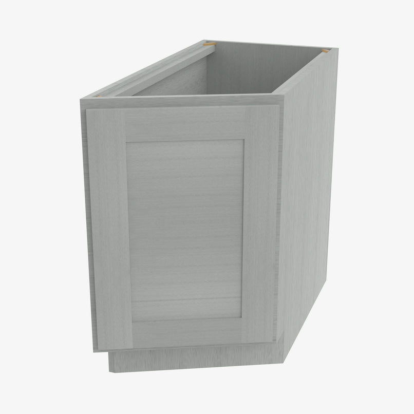 AN-BTC12R Single Door Cabinets 12 Inch Base Base Transitional Cabinet Right | Nova Light Grey Shaker - image 1