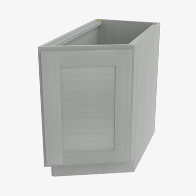 AN-BTC12L Single Door Cabinets 12 Inch Base Base Transitional Cabinet Left | Nova Light Grey Shaker - image 1